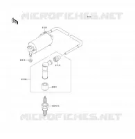 IGNITION SYSTEM voor Kawasaki KLF300 1997