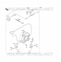 OPTION PARTS(CN)(VENTILATEUR) voor Kawasaki KLF300 1997