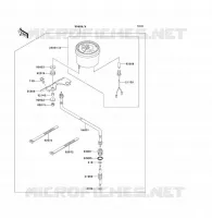 OPTION PARTS(COMPTEUR) voor Kawasaki KLF300 1997