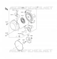 RECOIL STARTER voor Kawasaki KLF300 1997
