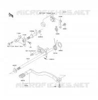 SHIFT voor Kawasaki KLF300 1997