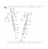 VALVE voor Kawasaki KLF300 1997
