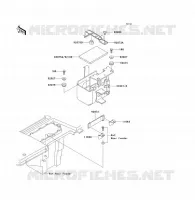 BATTERY BRACKET voor Kawasaki KLF300 1990