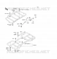 BRACKET voor Kawasaki KLF300 1990