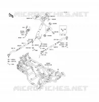 CHASSIS voor Kawasaki KLF300 1990