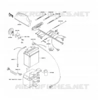 ELECTRIC EQUIPMENT voor Kawasaki KLF300 1990