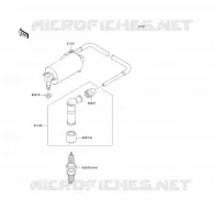 IGNITION COIL voor Kawasaki KLF300 1990