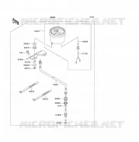 OPTION PARTS(COMPTEUR) voor Kawasaki KLF300 1990