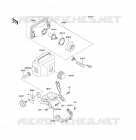 OPTION PARTS(OPTIQUE) voor Kawasaki KLF300 1990