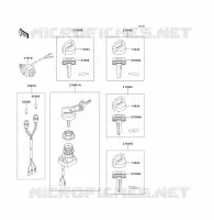 SWITCH voor Kawasaki KLF300 1990