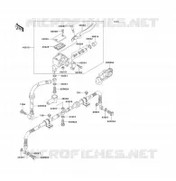 FRONT MASTER CYLINDER voor Kawasaki KLF300 1992