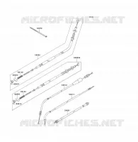 CABLES voor Kawasaki KLF300 1992