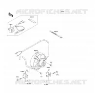 COOLING voor Kawasaki KLF300 1992