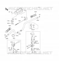 HANDLEBAR voor Kawasaki KLF300 1992