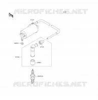 IGNITION SYSTEM voor Kawasaki KLF300 1992