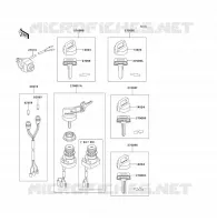 SWITCH voor Kawasaki KLF300 1992