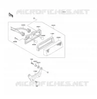 TAILIGHT(S) voor Kawasaki KLF300 1992