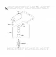 IGNITION SYSTEM voor Kawasaki KLF300 1993