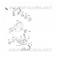 LENS(S) voor Kawasaki KLF300 1993