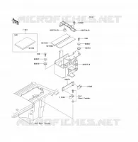 BATTERY BRACKET voor Kawasaki KLF300 1994