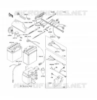 CHASSIS ELECTRICAL EQUIPMENT voor Kawasaki KLF300 1994