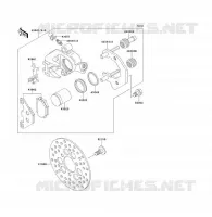 FRONT BRAKE voor Kawasaki KLF300 1994
