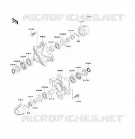 FRONT HUB voor Kawasaki KLF300 1994