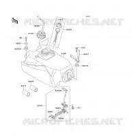 FUEL TANK voor Kawasaki KLF300 1994