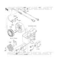 GENERATOR voor Kawasaki KLF300 1994