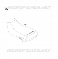 SEAT voor Kawasaki KLF300 1994