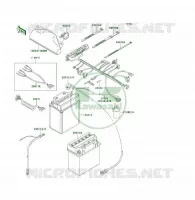 CHASSIS ELECTRICAL EQUIPMENT voor Kawasaki KLF300 1994