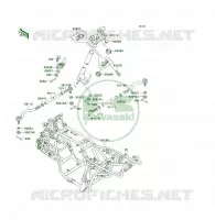 CHASSIS voor Kawasaki KLF300 1994