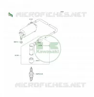 IGNITION SYSTEM voor Kawasaki KLF300 1994