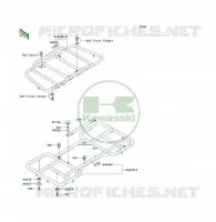 LUGGAGE (S) voor Kawasaki KLF300 1994