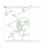 OPTION PARTS(VENTILATEUR) voor Kawasaki KLF300 1994