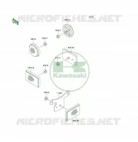 REFLECTOR voor Kawasaki KLF300 1994