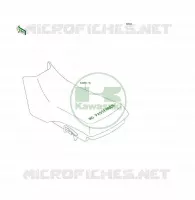 SEAT voor Kawasaki KLF300 1994