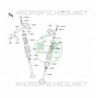 VALVE voor Kawasaki KLF300 1994