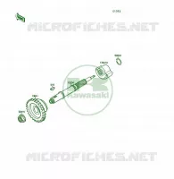BALANCER voor Kawasaki KSF250 1989