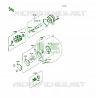 OIL PUMP voor Kawasaki KSF250 1989