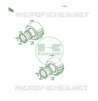 TIRES voor Kawasaki KSF250 1989