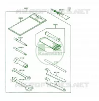 TOOL voor Kawasaki KSF250 1989