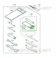 TOOL voor Kawasaki KSF250 1990