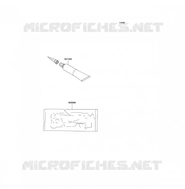 GASKET SET Kawasaki QUAD 80 2005 KFX80  KSF80-A3