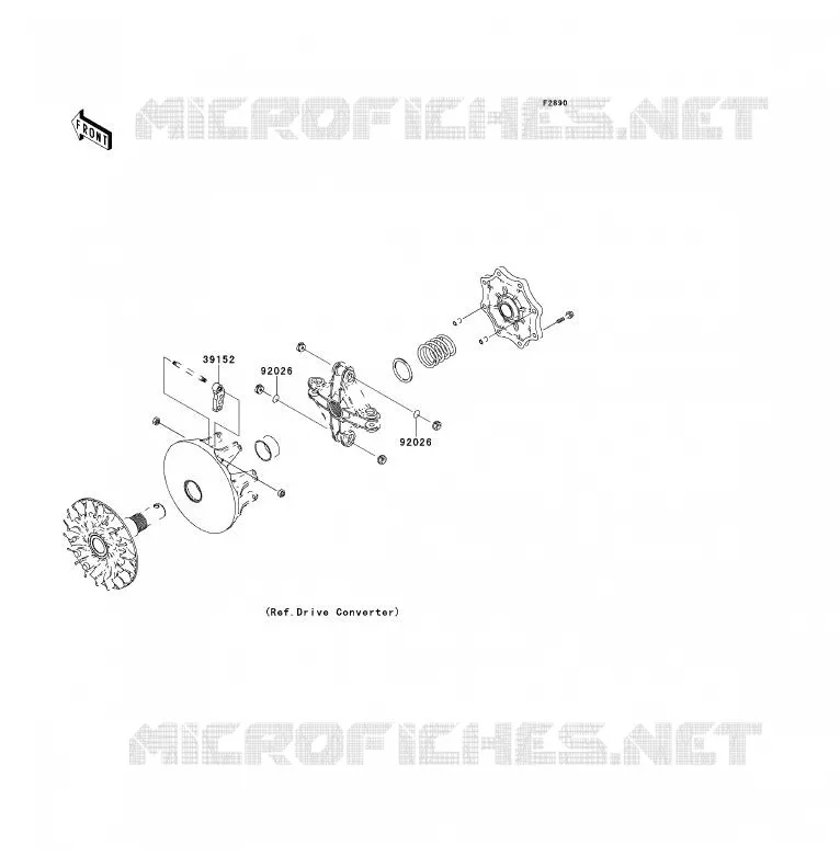 OPTION PARTS Kawasaki QUAD 700 2006 KFX700  KSV700A6F