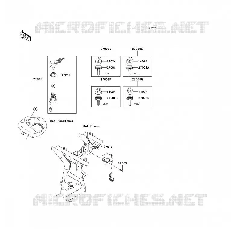 SWITCH Kawasaki QUAD 700 2004 KFX700  KSV700-B1