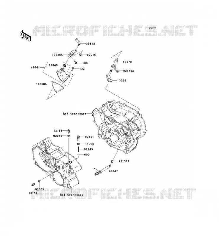 SHIFT Kawasaki QUAD 360 2009 KVF360 4X4  KVF360A9F