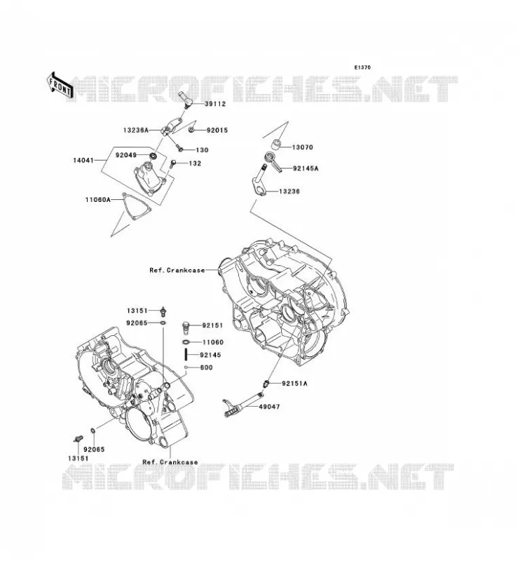 SHIFT Kawasaki QUAD 360 2011 KVF360 4X4  KVF360ABF