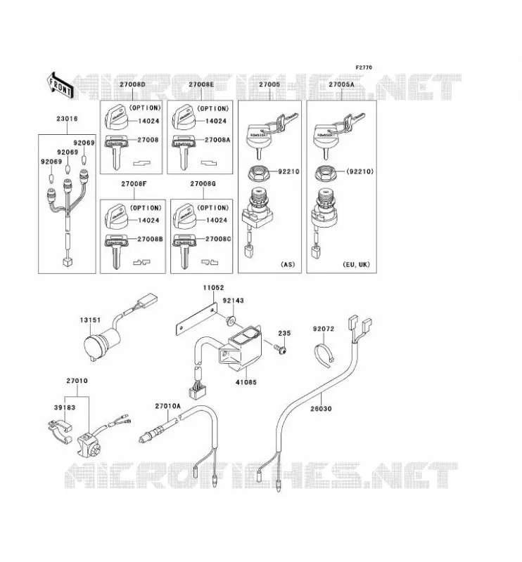 SWITCH Kawasaki QUAD 360 2012 KVF360 4X4  KVF360ACF
