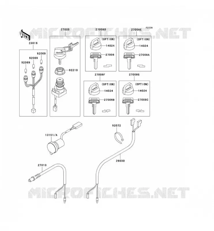 SWITCH Kawasaki QUAD 360 2003 KVF360  KVF360-B1